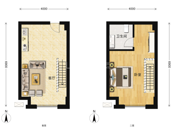 建邦时代汇建邦时代汇0室0厅0卫户型图