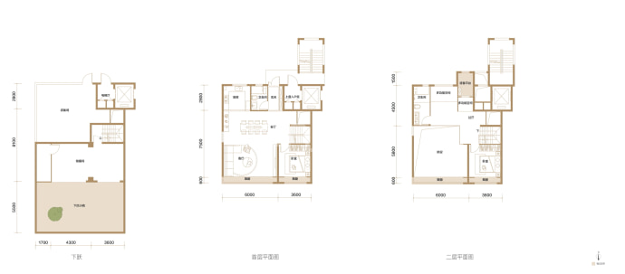 农垦含章锦棠农垦含章锦棠2室2厅2卫户型图