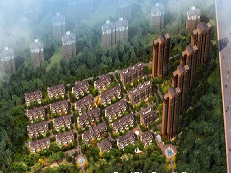 旺城温莎郡实景图